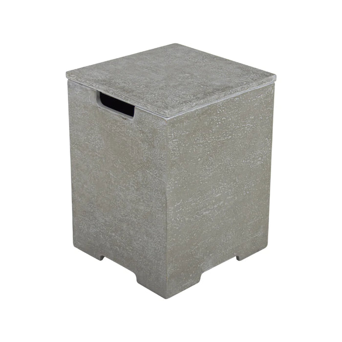 Elementi Plus - Square Concrete Tank Cover Light Gray