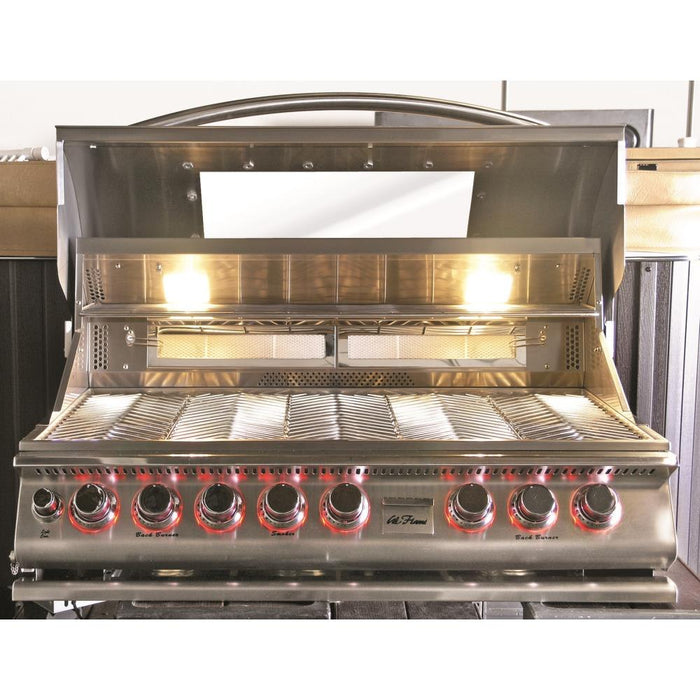 Cal Flame Top Gun 40-Inch 5-Burner / Convection BBQ Build In Grill