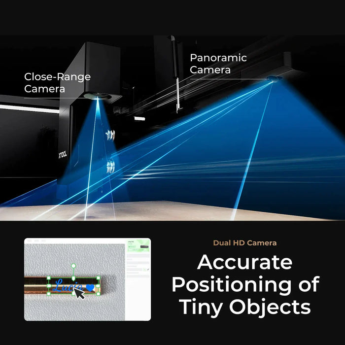 xTool P2 All-in-1 Bundle: 55W Smart Desktop CO2 Laser Cutter