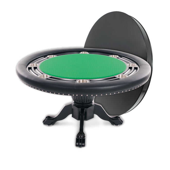 BBO POKER TABLES Nighthawk Poker Table w/ Round Dining Top - 2BBO-NH-92