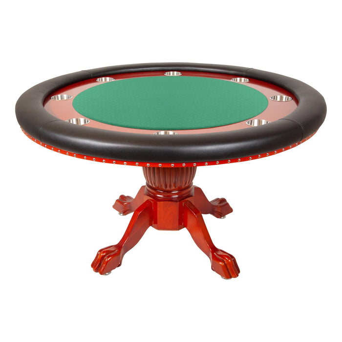 BBO POKER TABLES Nighthawk Poker Table w/ Round Dining Top - 2BBO-NH-93