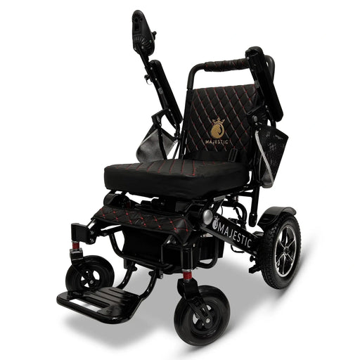 ComfyGo Majestic IQ-7000 Auto Folding Remote Controlled Power Wheelchair - I700BLACK