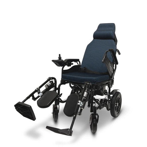 ComfyGo X-9 Remote Controlled Reclining Power Wheelchair - x9blue
