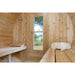 Dundalk Canadian Timber Serenity 4 Person Barrel Sauna - CTC2245W
