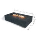 Elementi Cape Town Fire Table - OFG410SL-NG